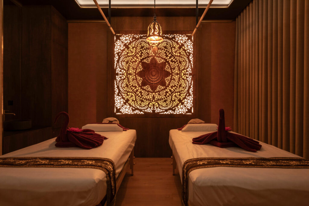 Projekt wnętrza salonu masażu Thailantis - Thai Massage&Spa