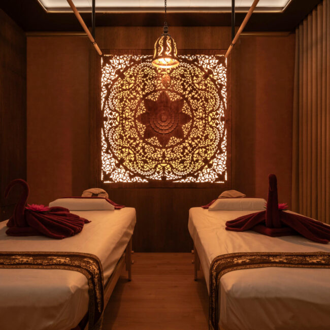 Projekt wnętrza salonu masażu Thailantis - Thai Massage&Spa